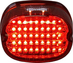 Custom Dynamics Low Profile LED Taillight For Harley Davidson FLD 1690 2012-2013 Rear Red