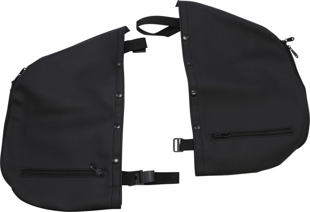 Saddlemen Soft Fairing Lower Set With Storage Pouch For Harley Davidson FLHR 1340 1994-1998 - Black