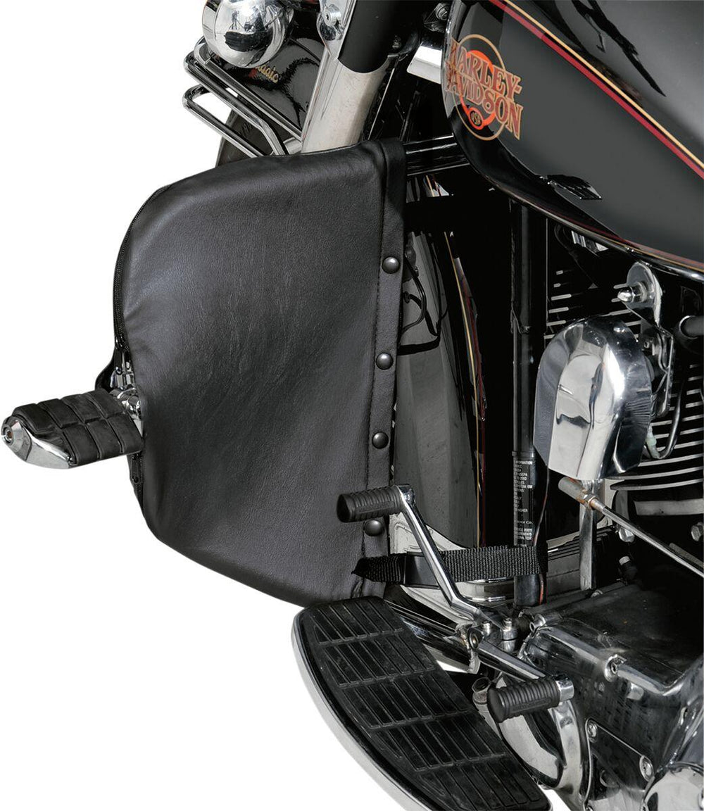 Saddlemen Soft Fairing Lower Set With Storage Pouch For Harley Davidson FLHR 1340 1994-1998 - Black