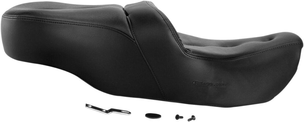 Saddlemen Pillow Top Roadsofa Seat For Harley Davidson FLHR 1340 1997-1998 77.5 cm Long - Black