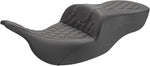 Saddlemen Roadsofa Lattice Stitch Seat For Harley Davidson FLHT 1340 1997-1998 - Black