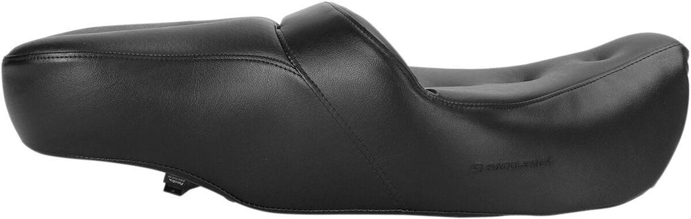 Saddlemen Heated Roadsofa Pillow Top Seat For Harley Davidson FLHR 1340 1997-1998 77.5 cm Long - Black