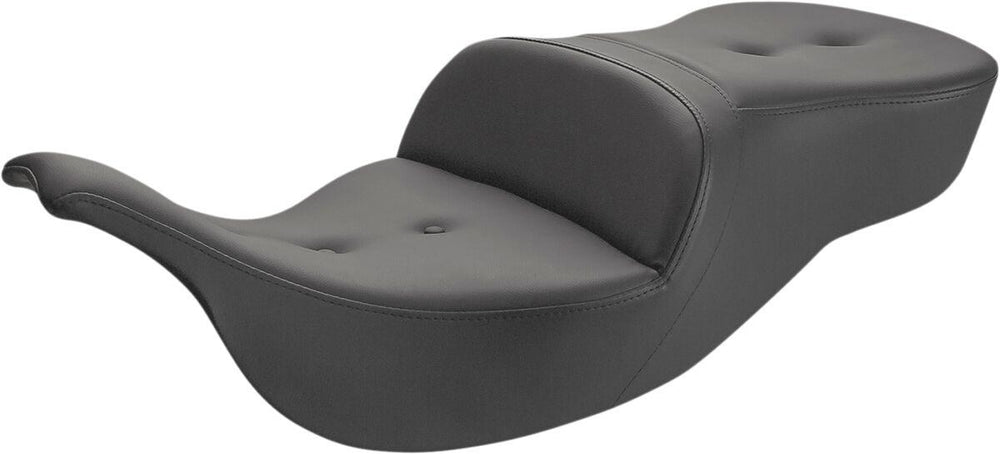 Saddlemen Pillow Top Roadsofa Seat For Harley Davidson FLHT 1340 1997-1998 84 cm Long - Black