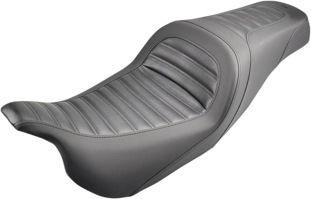 Saddlemen Slim Roll & Pleat Seat For Harley Davidson FLHR 1584 2007-2008 - Black