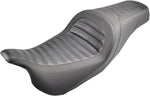 Saddlemen Slim Roll & Pleat Seat For Harley Davidson FLHR 1584 2007-2008 - Black