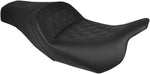 Saddlemen Slim Lattice Stitched Seat For Harley Davidson FLHR 1584 2007-2008 - Black