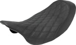 Saddlemen Renegade Lattice Stitch Solo Seat For Harley Davidson FLHR 1584 2008 - Black