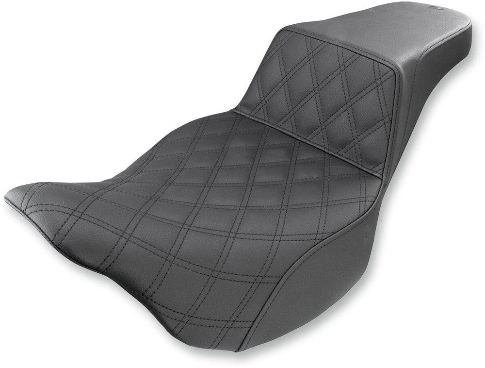 Saddlemen Step Up Seat For Harley Davidson FLH 1868 2021 - Black