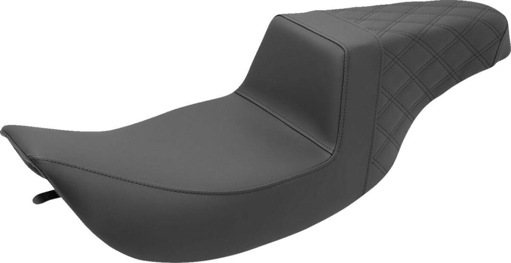Saddlemen Step Up Seat For Harley Davidson FLHR 1340 1997-1998 - Black