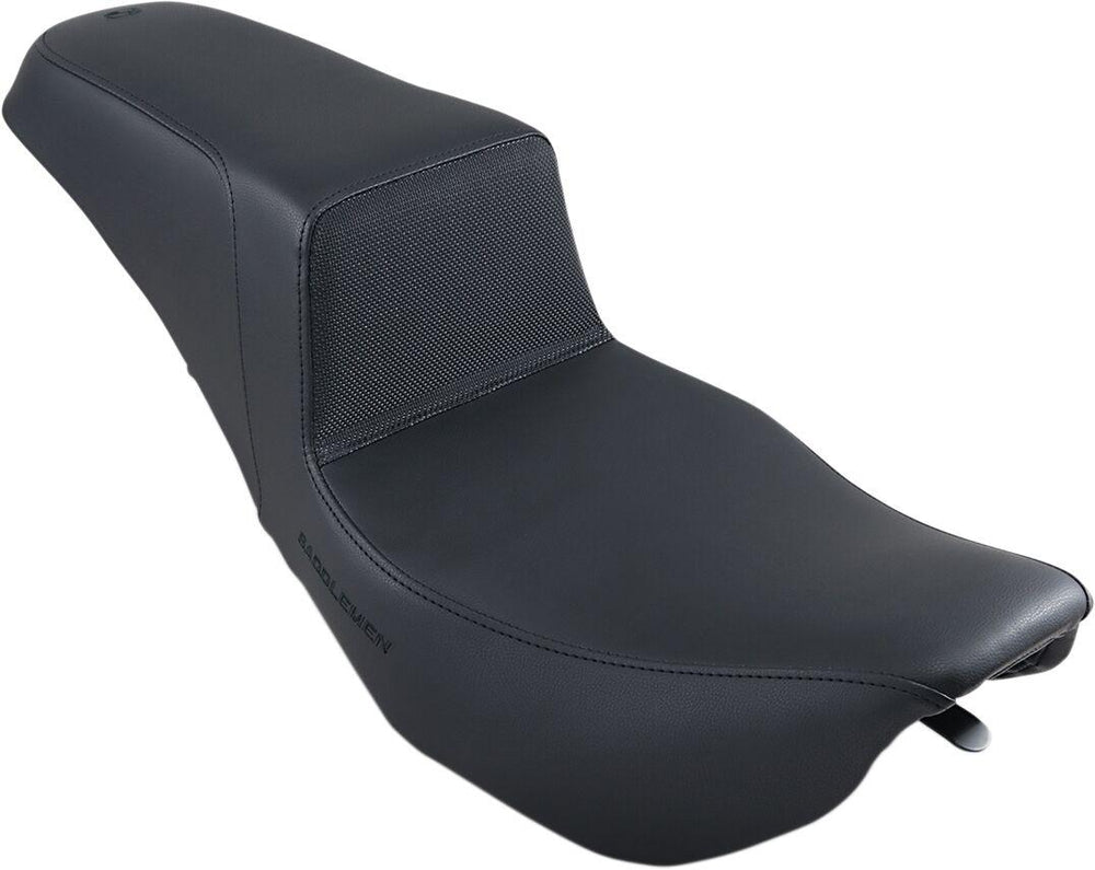 Saddlemen Gripper Step Up Seat For Harley Davidson FLHR 1340 1997-1998 - Black