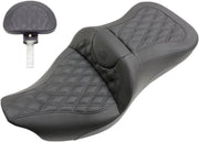 Saddlemen Roadsofa Lattice Stitch Seat For Harley Davidson FLHR 1584 2008 - Black
