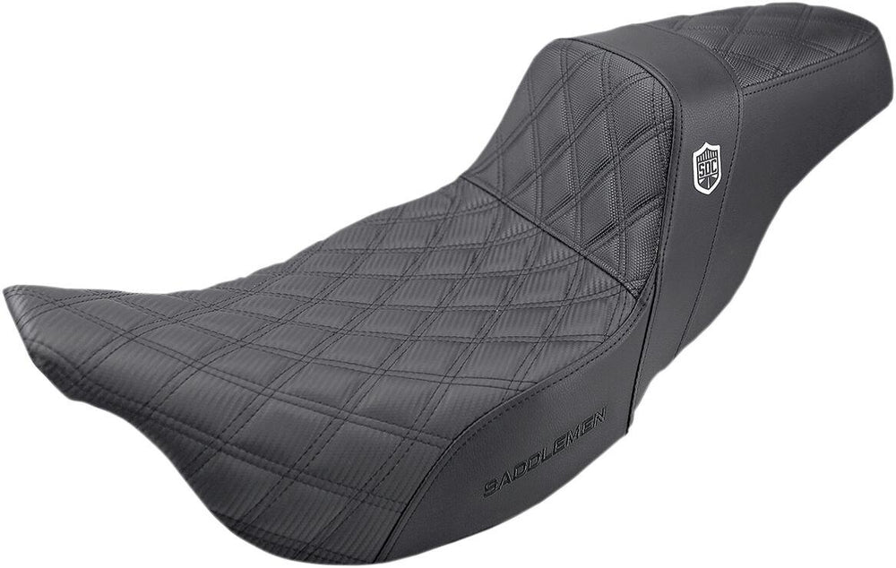 Saddlemen Pro Series SDC Performance Grip Seat For Harley Davidson FLHR 1584 2007-2008 - Black