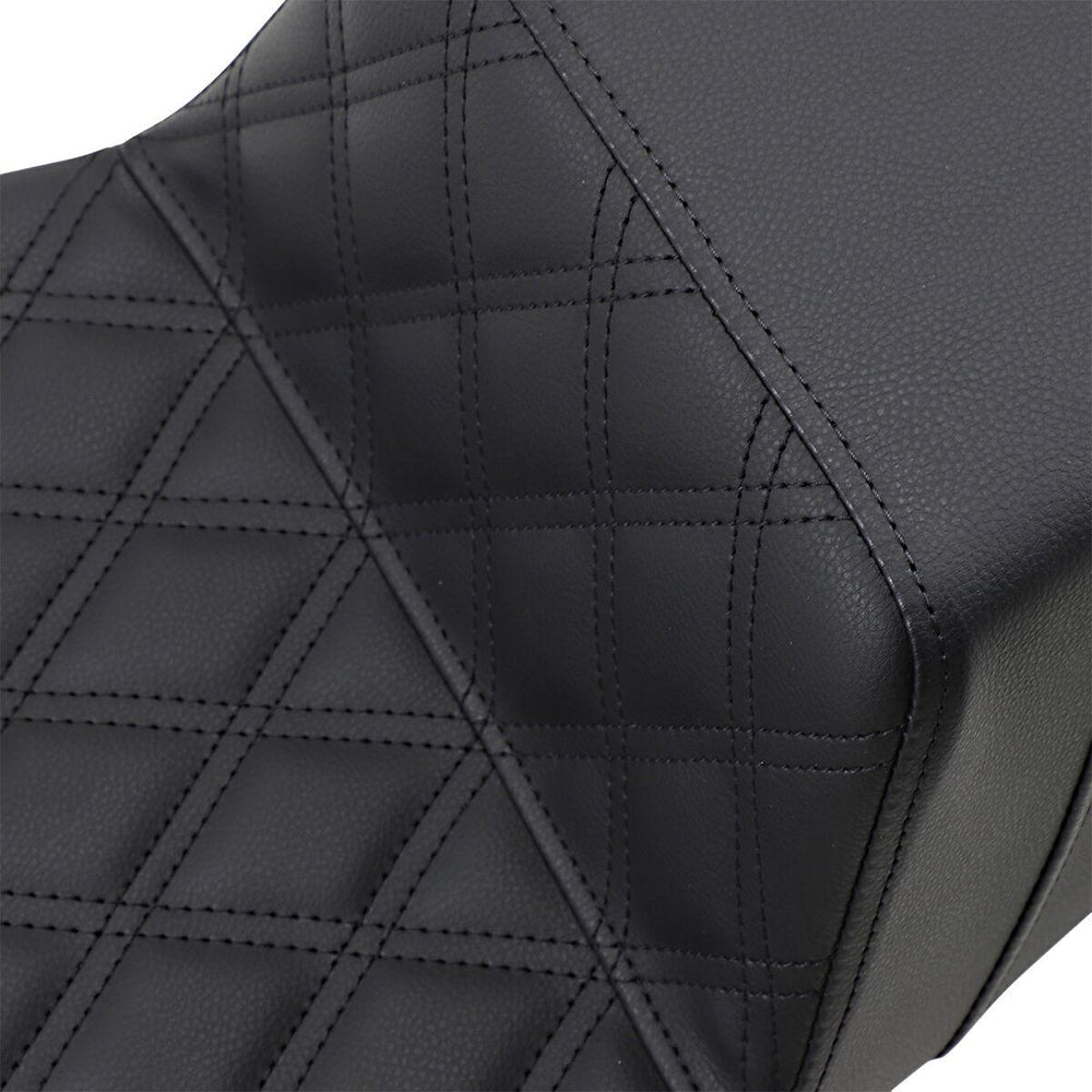 Saddlemen Extended Reach Step Up Seats For Harley Davidson FLHR 1584 2008 - Black