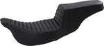 Saddlemen Extended Reach Step Up Tuck-n-Roll Seat For Harley Davidson FLHR 1584 2008 - Black