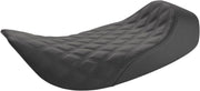Saddlemen Renegade Lattice Stitch Solo Seat For Harley Davidson FLHR 1340 1997-1998 - Black