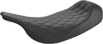Saddlemen Renegade Lattice Stitch Solo Seat For Harley Davidson FLHT 1340 1997-1998 - Black