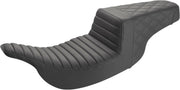Saddlemen Front Tuck-n-Roll Step Up Seat For Harley Davidson FLHT 1340 1997-1998 - Black