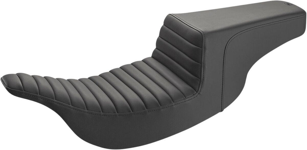 Saddlemen Front Tuck-n-Roll Step Up Seat For Harley Davidson FLHT 1340 1997-1998 - Black