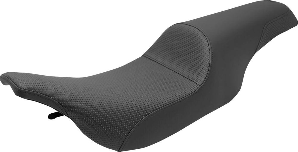 Saddlemen Profiler Basket Weave Seat For Harley Davidson FLHT 1340 1997-1998 - Black