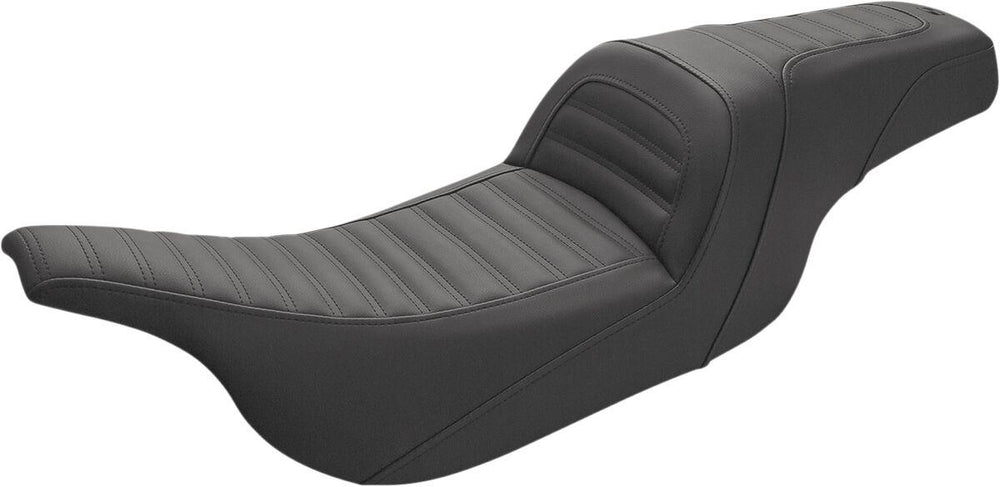 Saddlemen Slim Roll & Pleat Seat For Harley Davidson FLHT 1340 1997-1998 - Black