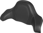 Saddlemen Tour Pack Backrest Pad Cover For Harley Davidson FLHR 1340 1994-1998 - Black Carbon Fiber Inserts