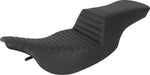 Saddlemen Tour Step Up Tuck N Roll Seat For Harley Davidson FLHR 1340 1997-1998 - Black