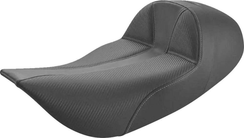 Saddlemen Dominator Black Stitching Solo Seat For Harley Davidson FLHR 1340 1997-1998 - Black