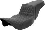 Saddlemen Honeycomb Step Up Extended Seat For Harley Davidson FLH 1868 2021 - Black