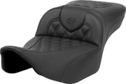 Saddlemen Roadsofa Extended Reach Seat For Harley Davidson FLHX 1923 2024 - Black