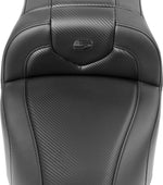 Saddlemen Roadsofa Carbon Fibre Seat For Harley Davidson FLHX 1923 2024 - Black