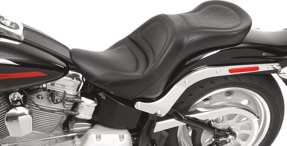 Saddlemen Explorer Seat For Harley Davidson FLSTF 1584 2007-2010 - Black