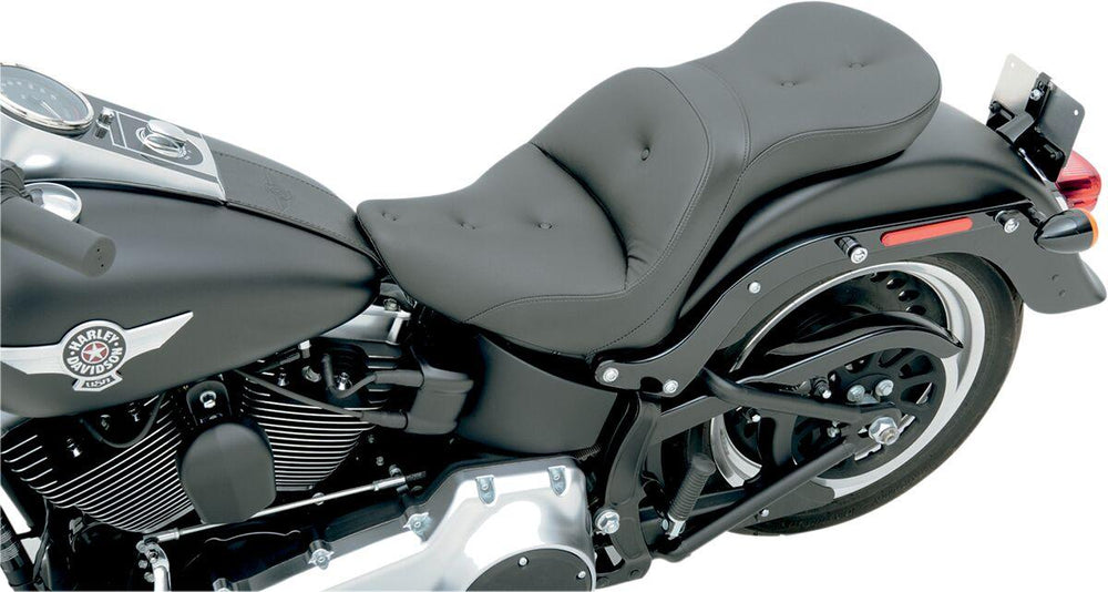 Saddlemen Explorer RoadSofa Seat For Harley Davidson FLSTF 1584 2007-2010 - Black
