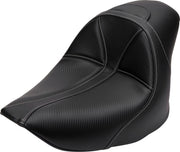 Saddlemen Dominator Solo Seat For Harley Davidson FLSTF 1584 2007-2010 - Black
