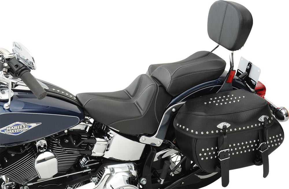 Saddlemen Dominator Solo Seat For Harley Davidson FLSTC1450 - Black