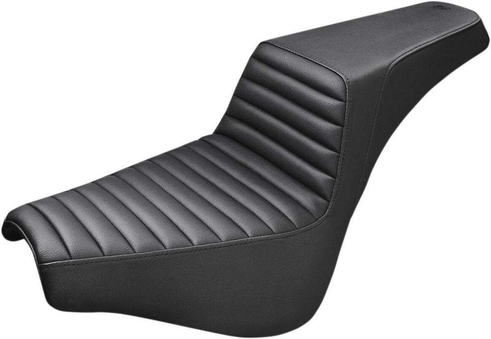 Saddlemen Step Up Tuck N Roll Seat For Harley Davidson FLDE 1750 2018-2020 - Black