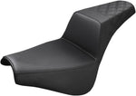 Saddlemen Step Up Seat For Harley Davidson FLDE 1750 2018-2020 - Black