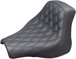 Saddlemen Renegade Lattice Stitch Solo Seat For Harley Davidson FXFB 1750 2018-2019 - Black