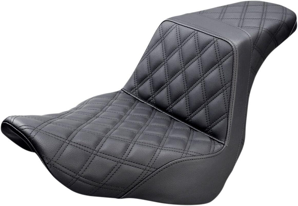Saddlemen Step Up Full Lattice Seat For Harley Davidson FLSB 1750 2018-2024 - Black