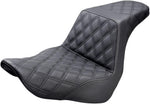 Saddlemen Step Up Full Lattice Seat For Harley Davidson FLSB 1750 2018-2024 - Black