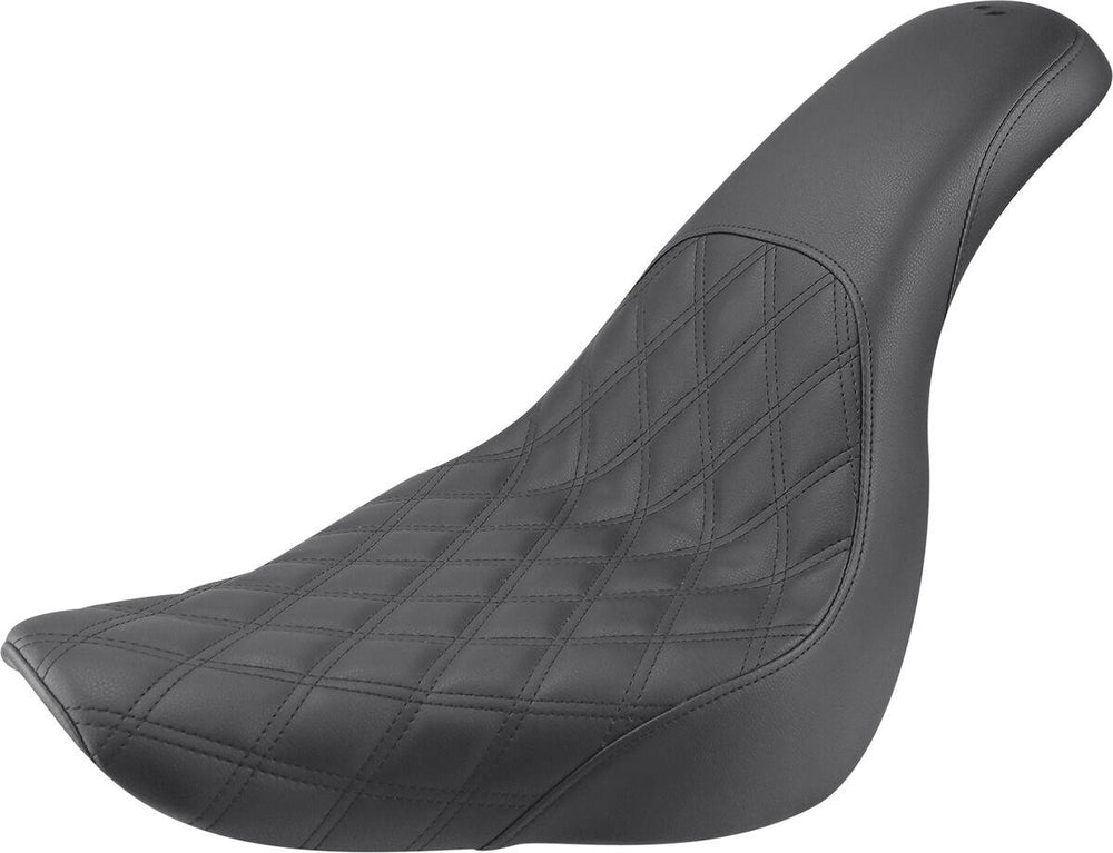Saddlemen Profiler Lattice Stitch Seat For Harley Davidson FLSB 1750 2018-2024 - Black