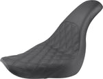 Saddlemen Profiler Lattice Stitch Seat For Harley Davidson FLSB 1750 2018-2024 - Black