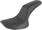 Saddlemen Profiler Lattice Stitch Seat For Harley Davidson FLST 1340 1987-1990 - Black