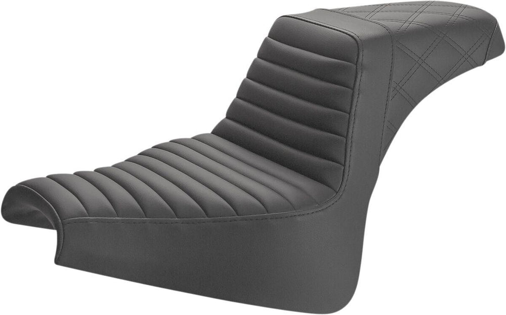 Saddlemen Step Up Seat For Harley Davidson FLSB 1750 2018-2024 - Black
