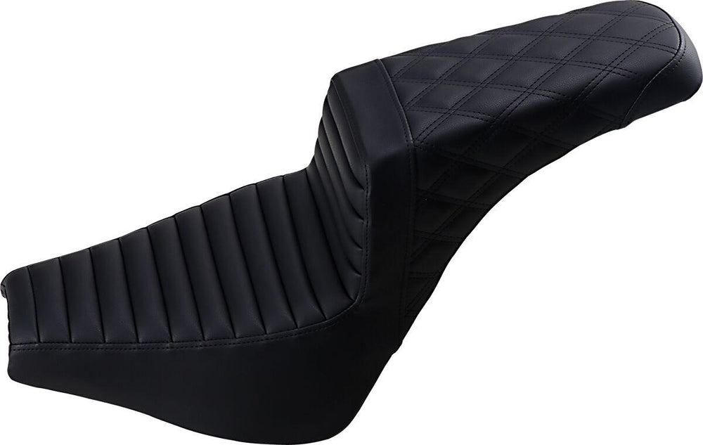 Saddlemen Step Up Seat For Harley Davidson FXBB 1750 2018-2020 - Black