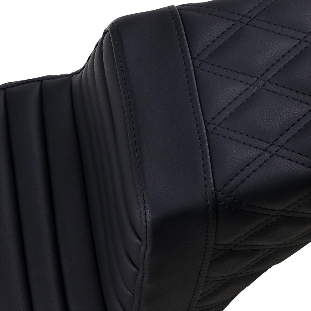 Saddlemen Step Up Seat For Harley Davidson FXBB 1750 2018-2020 - Black