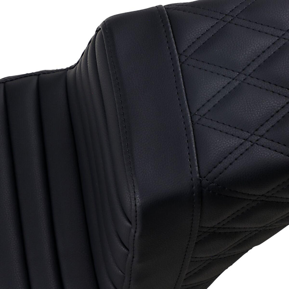 Saddlemen Step Up Seat For Harley Davidson FXBB 1750 2018-2020 - Black
