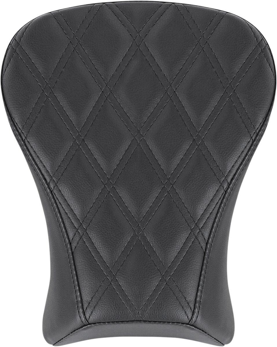 Saddlemen Renegade Lattice Stitch Pillion Pad For Harley Davidson FLSB 1750 2018-2021 - Black