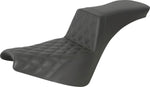 Saddlemen Step Up Front Lattice Stitch Seat For Harley Davidson FXBB 1750 2018-2020 - Black