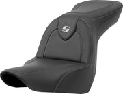Saddlemen Roadsofa Carbon Fibre Seat For Harley Davidson FLSB 1750 2018-2024 - Black