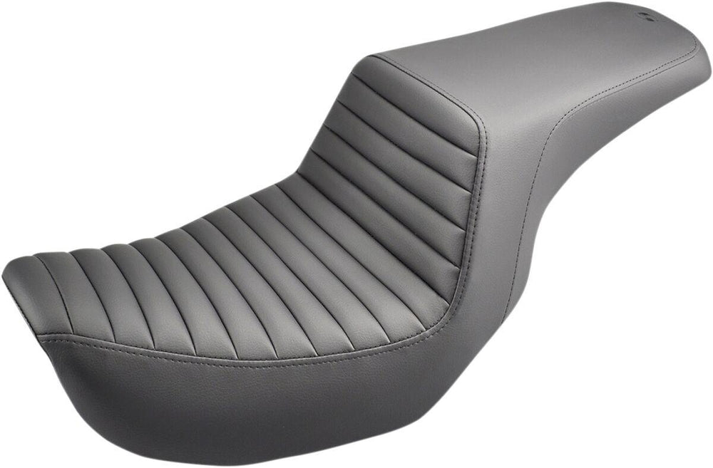 Saddlemen Step Up Tuck N Roll Seat For Harley Davidson FLD 1690 2012-2013 - Black